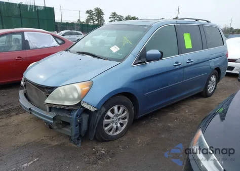 2008 Honda Odyssey Ex-L из США, поврежденный, VIN 5FNRL38668B007380